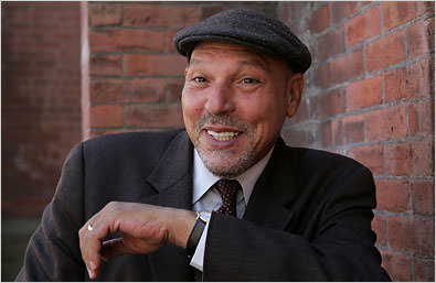 August Wilson in 2005. Photo by Sara Krulwich/The New York Times.