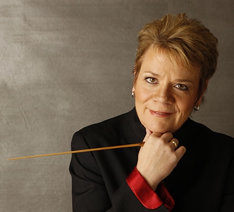 Music Director Marin Alsop. Photo courtesy of The Baltimore Symphony Orchestra.
