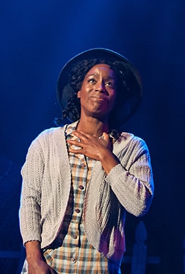 Felicia Curry as Celie at Virginia Rep. Photo by Aaron Sutten.