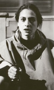 Playing Ruth in David Mamet's 'The Woods' at Second Stage Theatre in NYC in 1982.