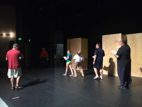'Wizard of Oz' rehearsal. Courtesy of Charm City Players.
