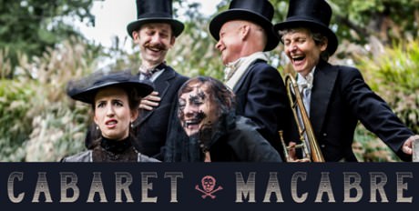 The cast of 'Cabaret Macabre.'Photo by Leslie McConnaughey.