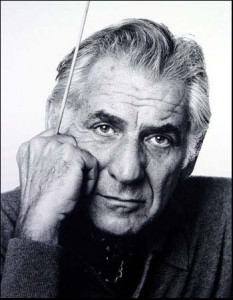 Leonard Bernstein. Photo by Jack Mitchell.