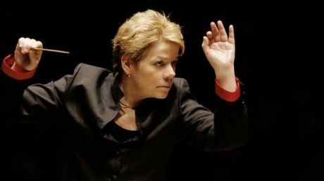 Marin Alsop. Photo courtesy of The Baltimore Symphony Orchestra. 