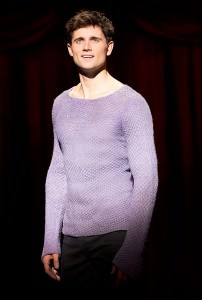 Kyle Dean Massey (Pippin). Photo by Joan Marcus.