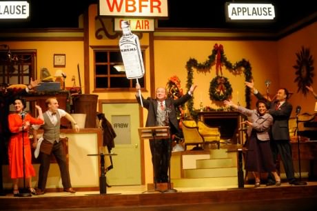 Cast members of 'It's a Wonderful Life.' Photo courtesy of Riverside Center Dinner Theater.