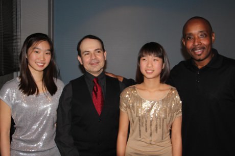 Evelyn Song,.Leo Sushansky, Annabelle Song and Patrick D. McCoy.