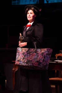 Maura Hogan (Mary Poppins). Photo by Kirstine Christiansen.