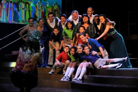 The cast of "The Music of Andrew Lloyd Webber.' Photo by Suzanne Carr-Rossi.