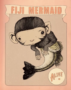Isaac Bidwell: 'Fiji Mermaid.'