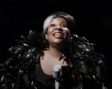 Bernardine Mitchell as Bessie Smith. Photo by Chris courtesy of MetroStage.