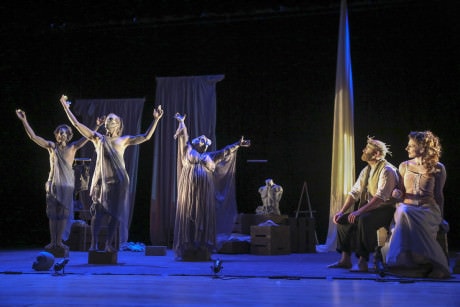 Cast of 'The Tempest'. Photo by Richard Termine. 