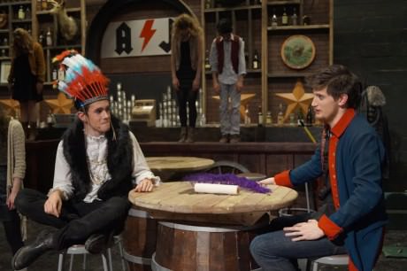 Ray Clardy (Indian Chief) and Elliot Duffy (Andrew Jackson).