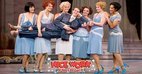 The cast of 'Nice Work If You Can Get it.'  Photo courtesy of the Warner Theatre.