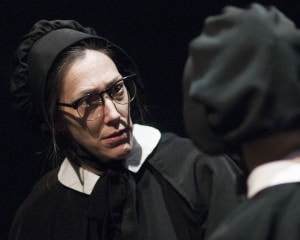 Jessica Lefkow as Sister Aloysius. Photo by Teresa Castracane.