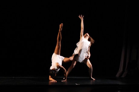 'In This Light': Choreographer: Mat Elder. Dancers featured:  Chelsea Green and Bria White. Photo by Emma K. McDonnell.