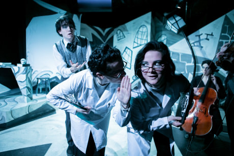 From Left to Right: Frank Cevarich as Francis, Lee Gerstenhaber, Madeline Key, Madeline Waters. Photo by C. Stanley Photography.