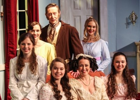 The Bennet family. Photo courtesy of Aldersgate Church Community Theater.