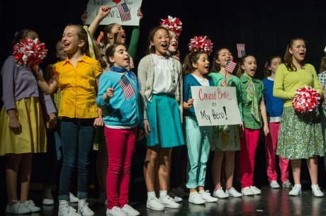 Cast of 'Bye Bye Birdie'. Photo courtesy of Mount Vernon Community Children's Theatre.