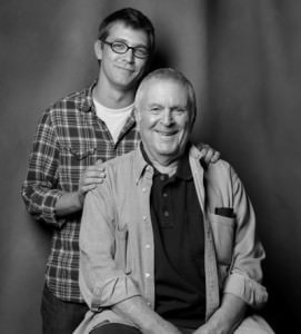 Greg Pierce and John Kander. Photo courtesy of Signature Theatre.