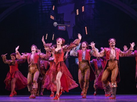 The cast of 'Something Rotten!' Photo by Joan Marcus.