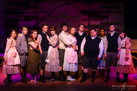 The Company of 'Spring Awakening.' Photo by Bruce F. Press Photography.