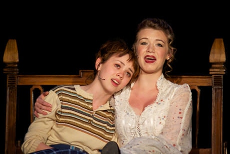 Emma Sophie Moore (Colin) and Anna Phillips-Brown (Lily). Photo by Ryan Maxwell Photography.
