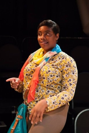 Ashley Nicole Lyles in 'Connected.' Photo by Daniel Corey.