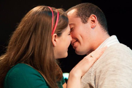 Kendall Helblig (Marie) and Matt Sparacino (George). Photo by Daniel Corey.