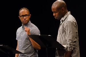  From left: Stanley Freeman, and Jivon Lee Jackson. Photo by Victoria Ford.