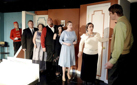 The cast of 'Lend Me a Tenor.' Photo by Ric Dugan/Herald-Mill Media.