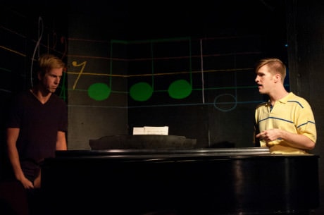 Reed DeLisle (left) as Beethoven and Sean Dynan (right) as CB. Photo by CMAldridge Photography.