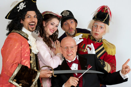 Th e cast of ‘The Pirates of Penzance.’ Photo courtesy of Wolf Trap. 