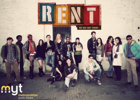 The cast of 'RENT.'