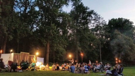 'As You Like It' performed on the Green. Photo courtesy of Baltimore Shakespeare Factory.