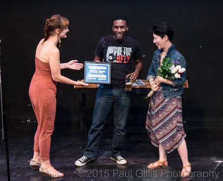 Awards Ceremony Trinidad Theatre, July 26, 2015: 10th Annual Capital Fringe Festival. Photo Copyright 2015 by Paul Gillis Photography.