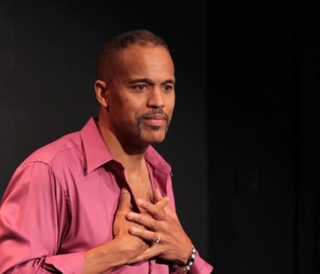 Keith Hamilton Cobb in 'American Moor.' Photo courtesy of American Theatre. https://www.americantheatre.org/2015/04/17/keith-hamilton-cobb-seeks-the-american-moor-in-the-role-of-othello/