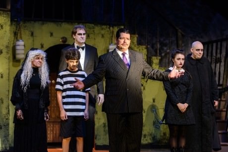 The cast of 'The Addams Family.' Photo by Alison Harbaugh for Sugar Farm Productions.