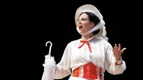 Katie Sheldon as Mary Poppins. Photo by Patrick Mason.