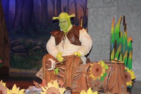 Tom Zepp as Shrek. Phoot courtesy of Glyndon Area  Players.