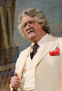 Kurt Sutton as Mark Twain/Mr. Clemens. Photo courtesy of Arts on the Green.