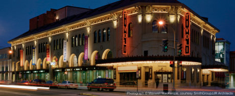 GALA Hispanic Theatre at The Tivoli Theatre. Photo by Maxwell MacKenzie, courtesy SmithGroupJJR Architects.