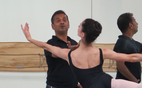 Ballet Nova Laveen Naidu at work.
