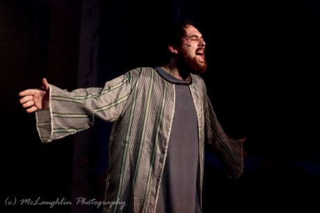 Ryan Burke (Judas). Photo by McLauglin Photography. 