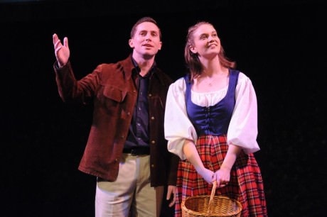 Tommy Albright (Mike McLean) and (Fiona). Photo courtesy of Compass Rose Theater.