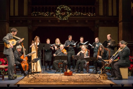 'Christmas in New Spain' at Folger Shakespeare Library with the Folger Consort. Photo by Teresa Wood.