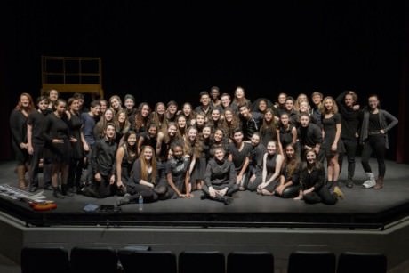 Tony Vincent and the Act Two at Levine students who attended his Master Class.