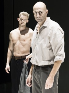 Russell Tovey (Rodolpho) and Mark Strong (Eddie). Photo by Jan Versweyveld.