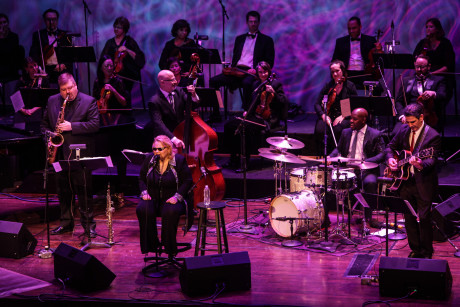 A Jazz New Year's Eve: Diane Schuur and Strings, Celebrating Sinatra's Centenary. Photo by Jati Lindsay. (2)