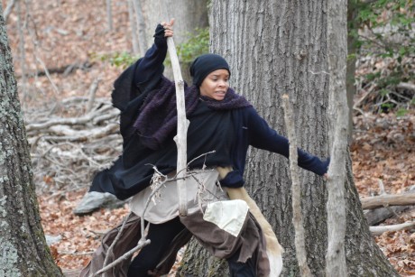 Escape: Linaé Bullock (Harriet Tubman). Photo by Mike Biggz.